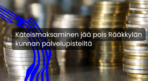 Käteismaksaminen jää pois 1.10.2025 alkaen