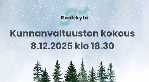 Kunnanvaltuuston kokous 8.12.2025
