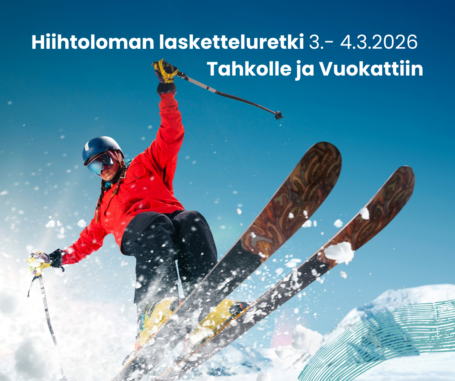 Lasketteluretki Tahkolle ja Vuokattiin