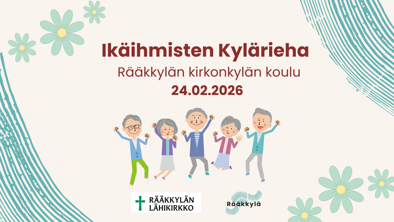 Ikäihmisten kylärieha kirkonkylän koululla