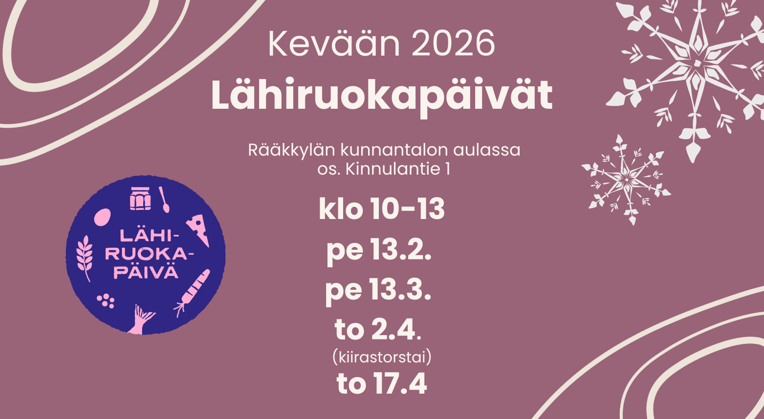 Kevään lähiruokapäivät