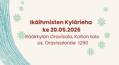 Ikäihmisten Kylärieha ke 20.5.2026