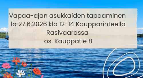 Vapaa-ajanasukkaiden tapaaminen